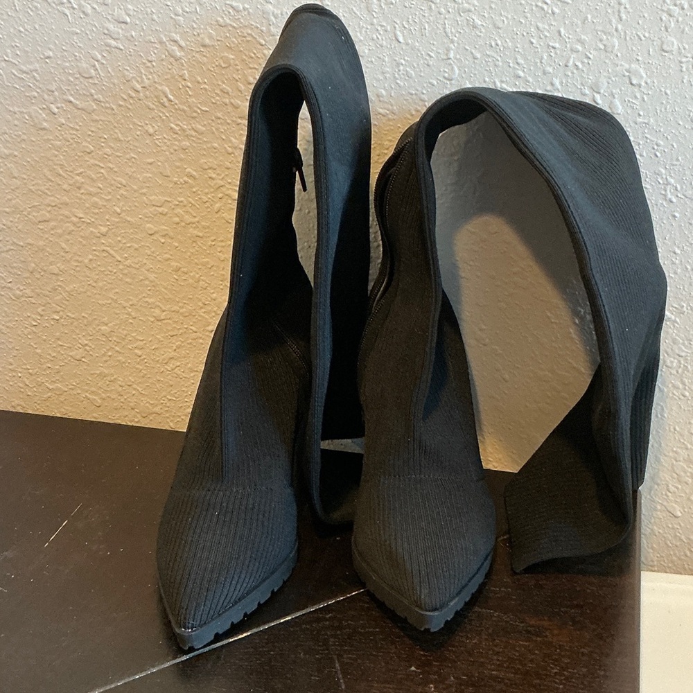 Mix No. 6 Black Over the Knee Boots Size 8.5